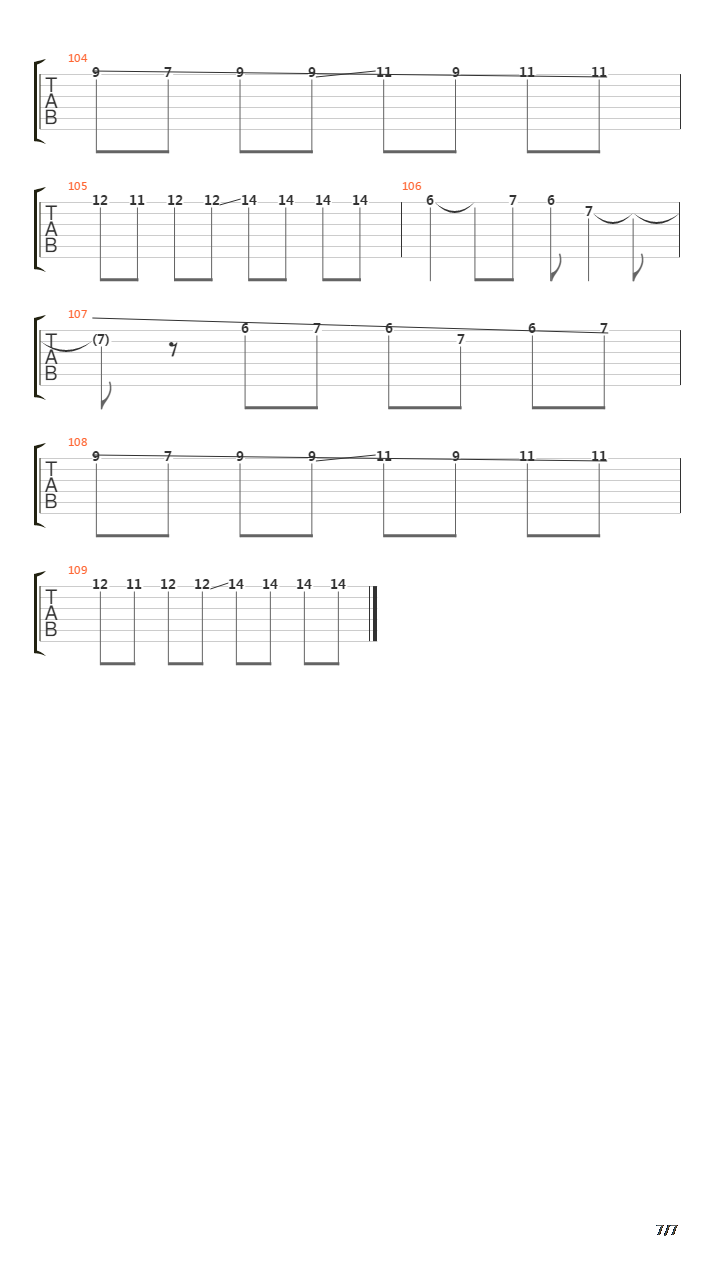 Victoria吉他谱