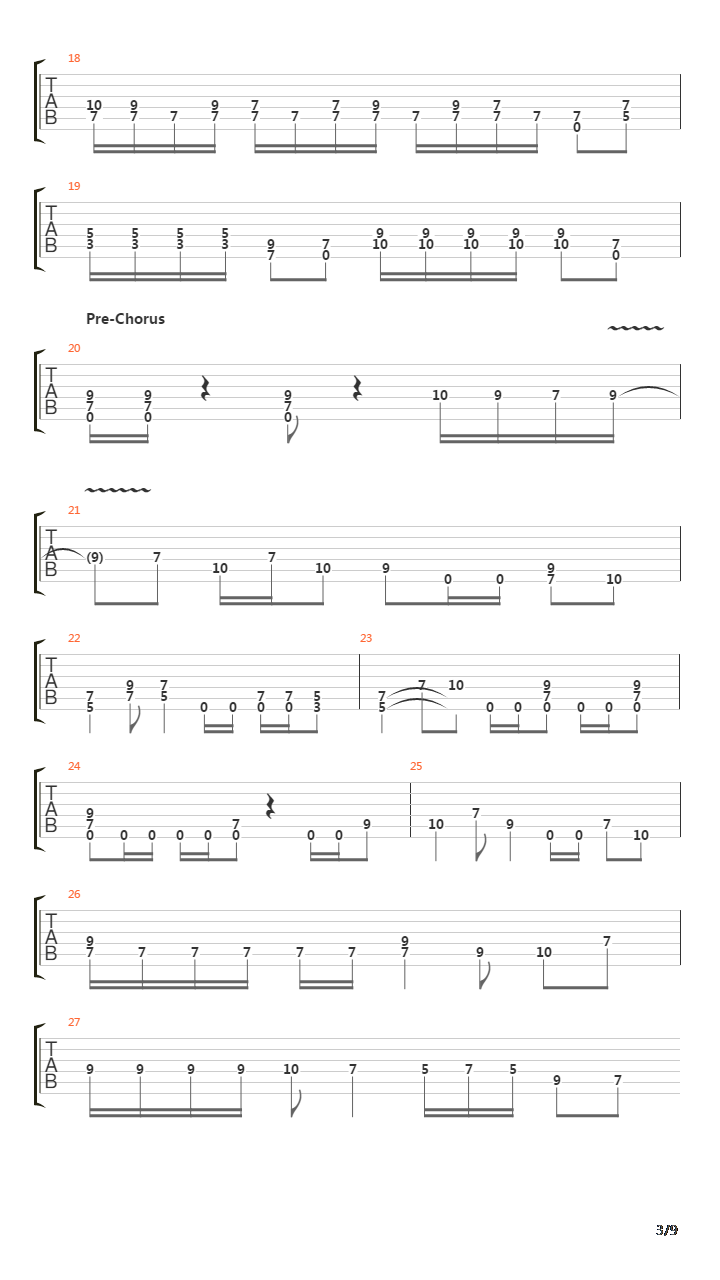 30吉他谱