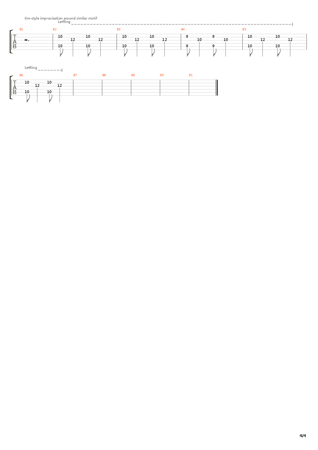 Elk吉他谱