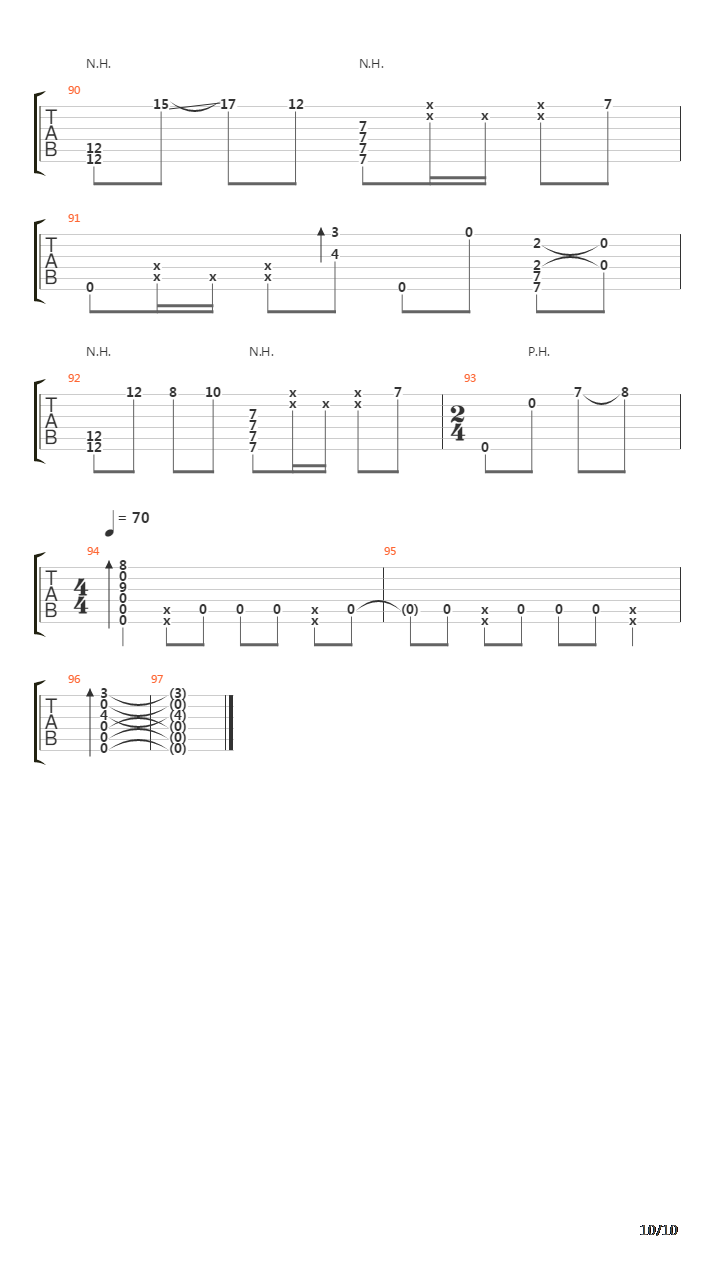 Story吉他谱