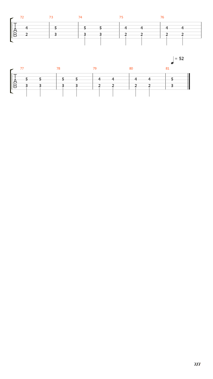 Behind The Smile吉他谱