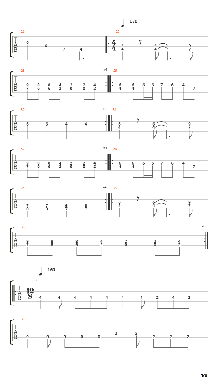Banners Of Castile吉他谱