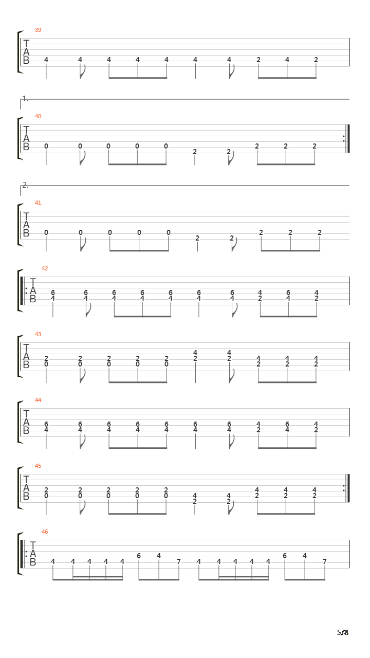 Banners Of Castile吉他谱
