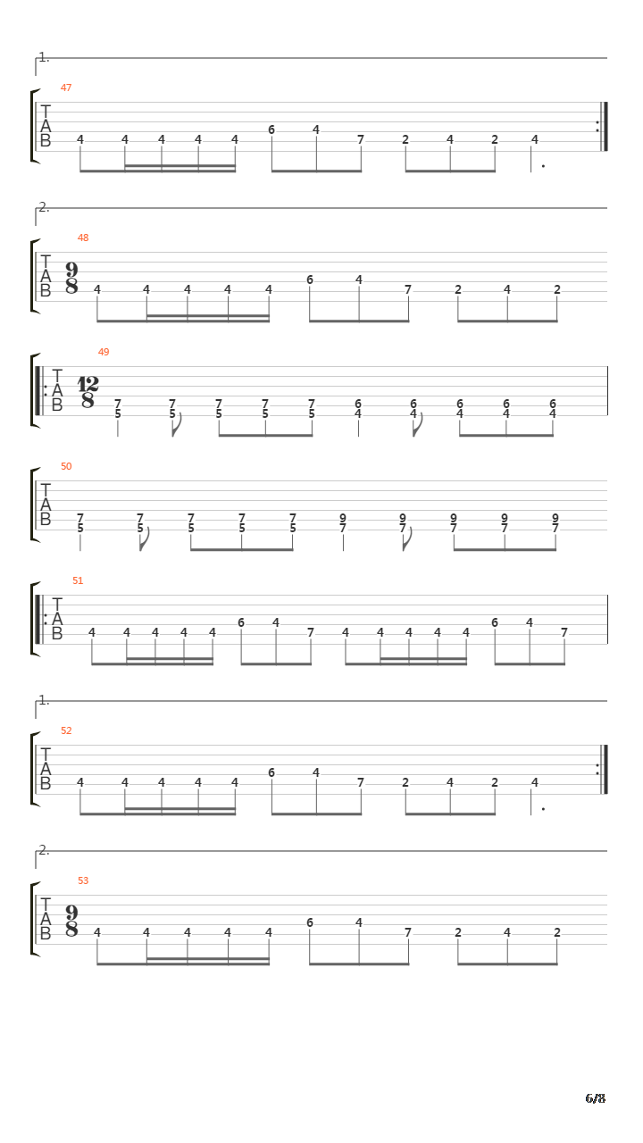 Banners Of Castile吉他谱