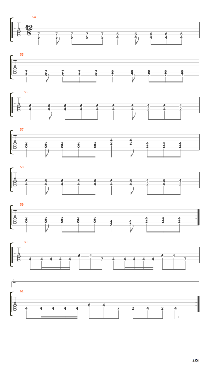 Banners Of Castile吉他谱