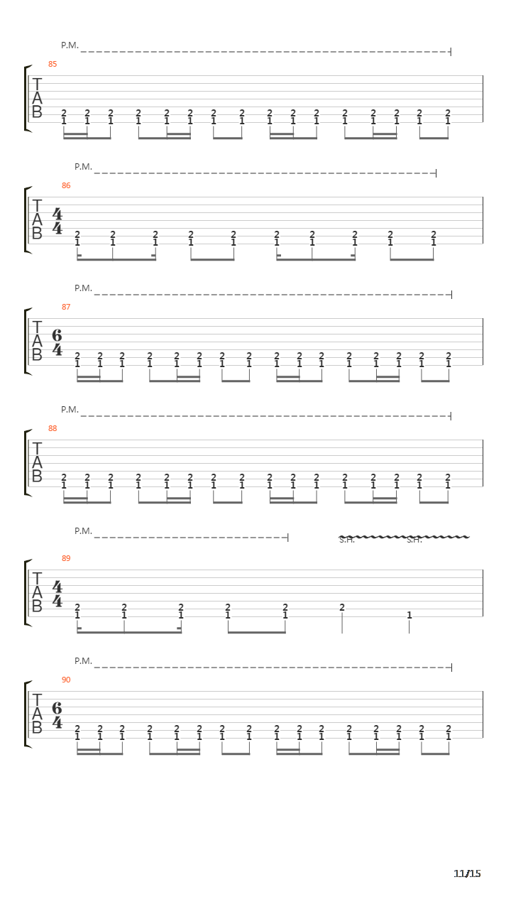 悪夢の輪舞曲(Akumu No Rondo)吉他谱