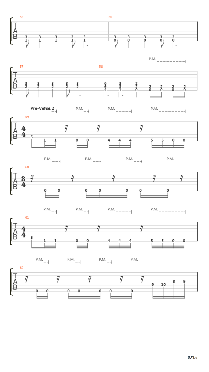 悪夢の輪舞曲(Akumu No Rondo)吉他谱