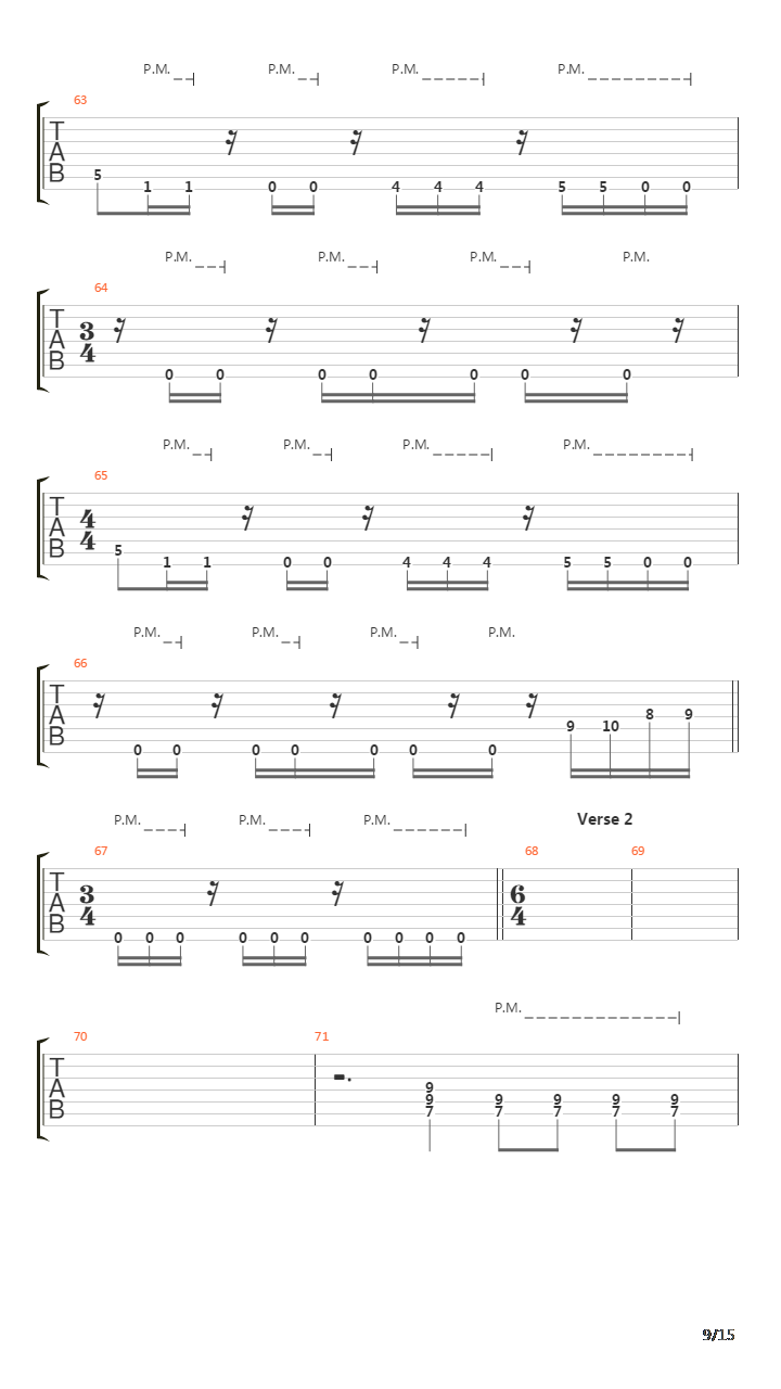 悪夢の輪舞曲(Akumu No Rondo)吉他谱