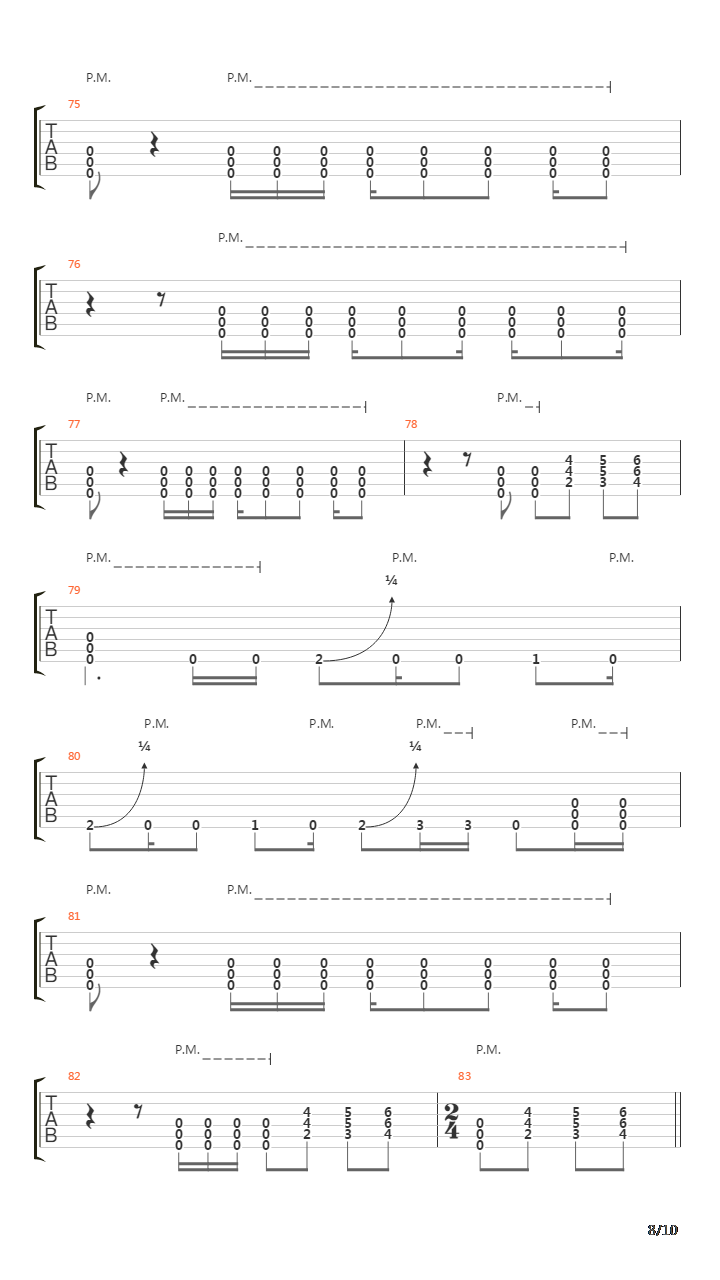 Playing Dead吉他谱