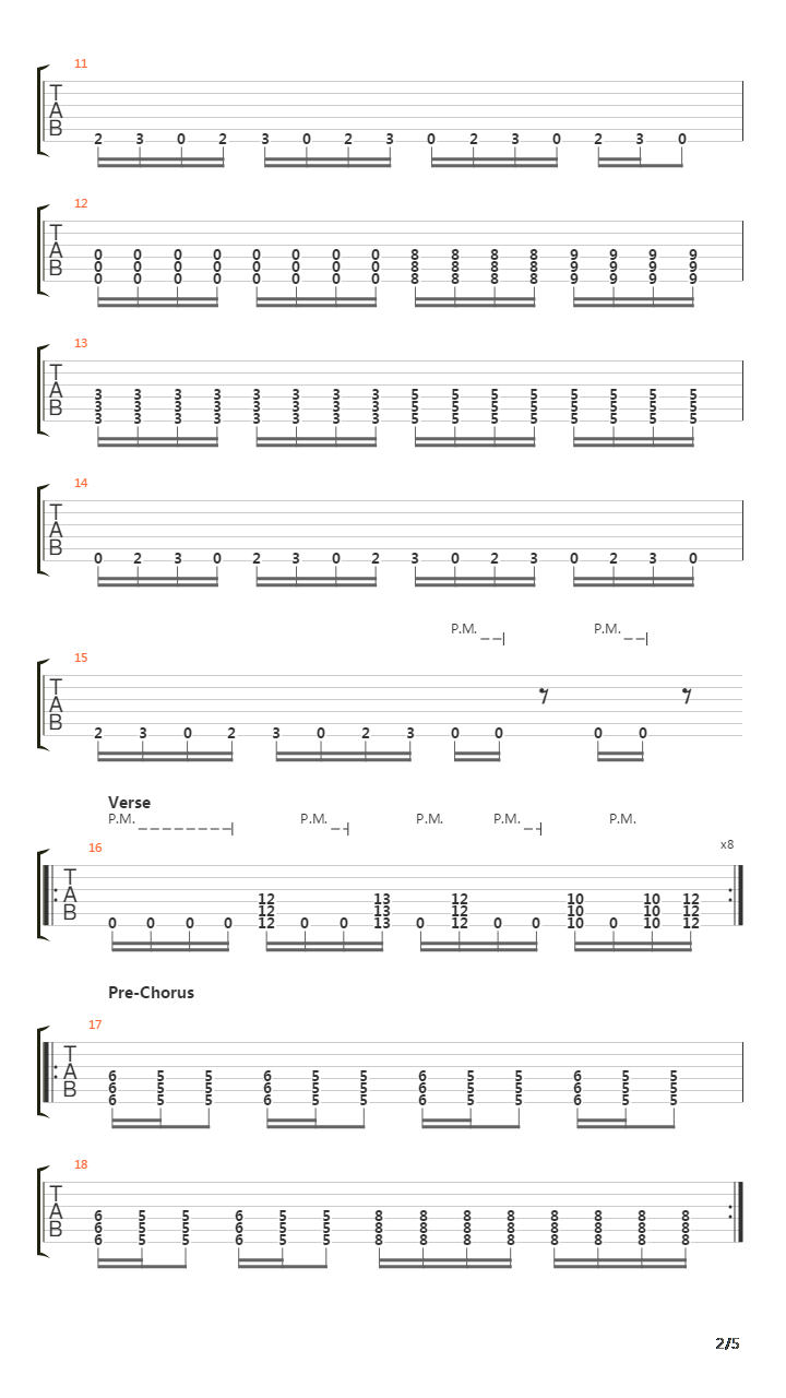 Worst Enemy吉他谱