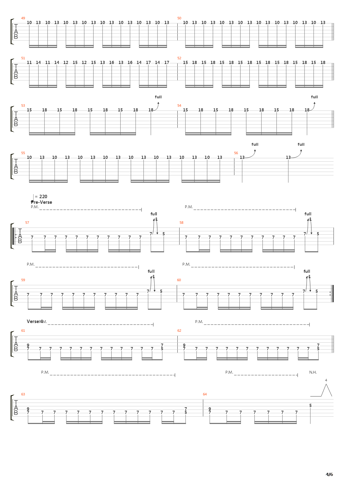 Eastern Front吉他谱