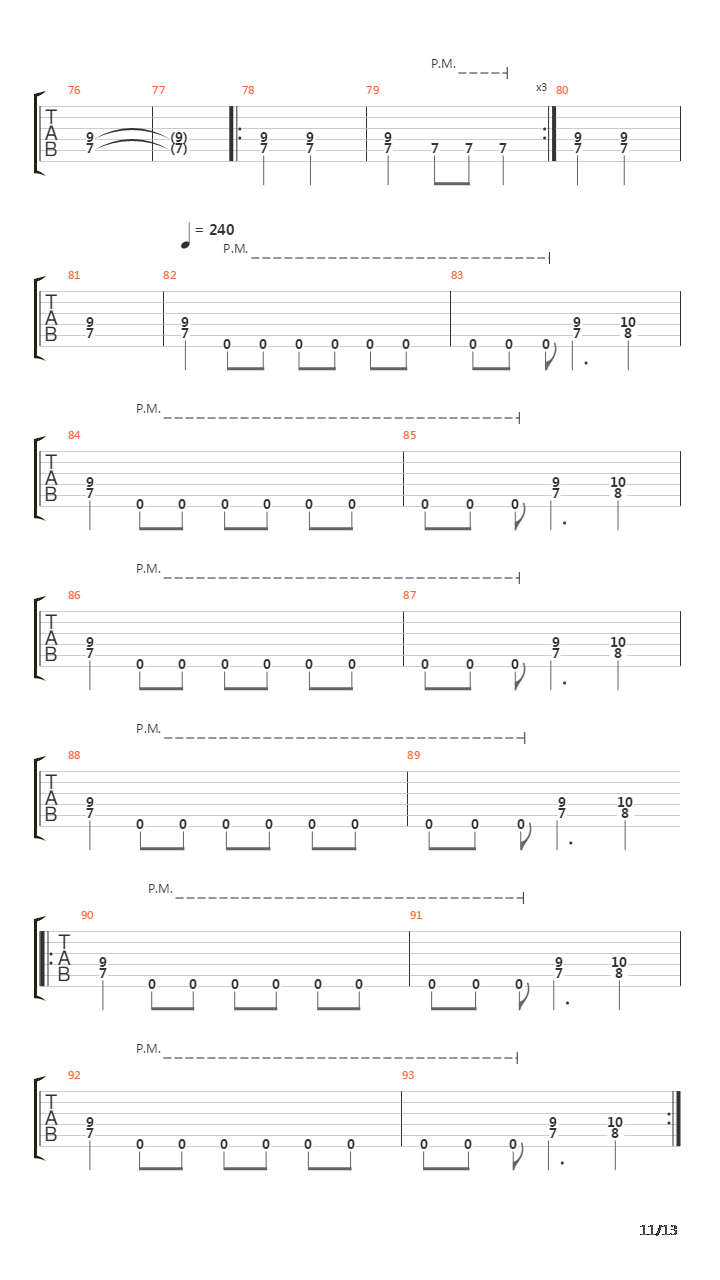 Eastern Front吉他谱