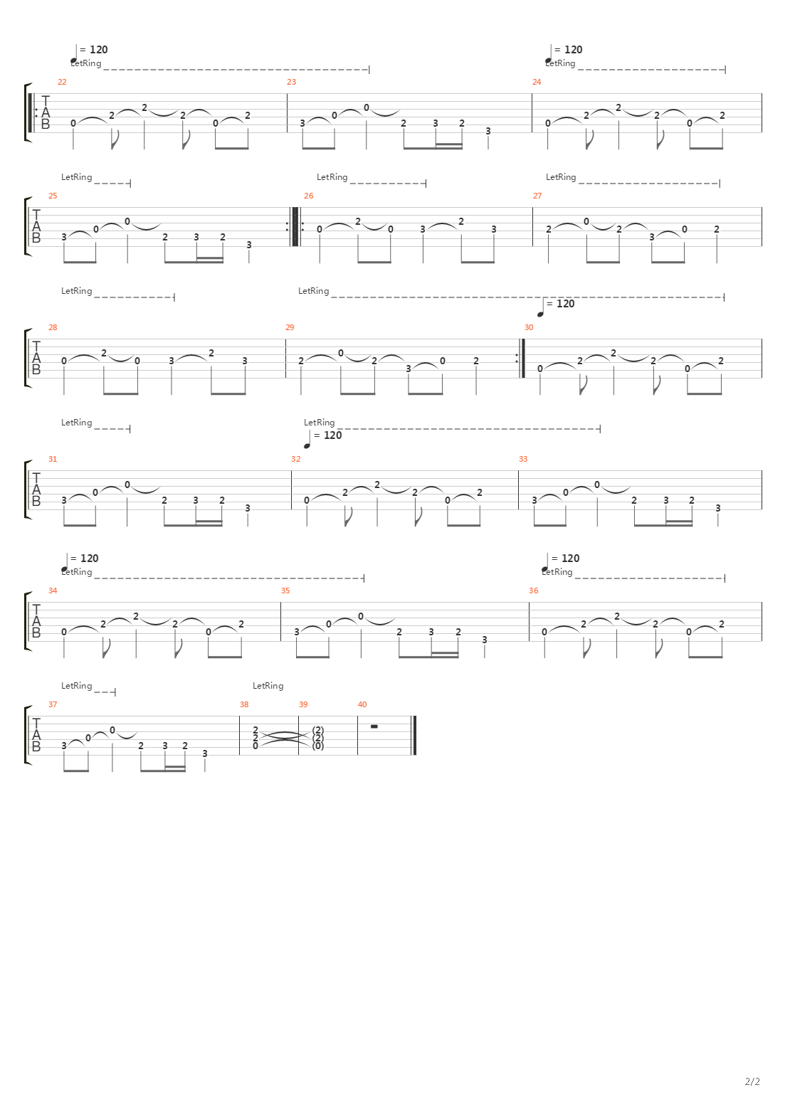 Storming Through The Whitelight吉他谱