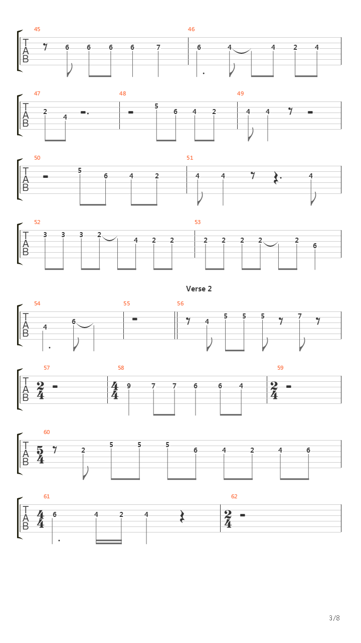 Delayed Reaction吉他谱