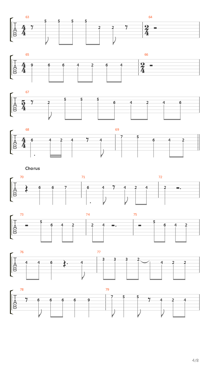 Delayed Reaction吉他谱