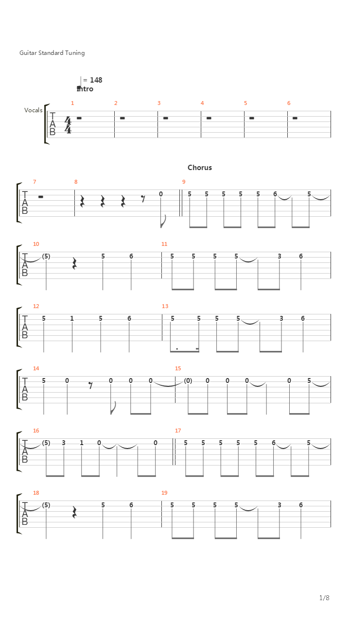 The Diary吉他谱