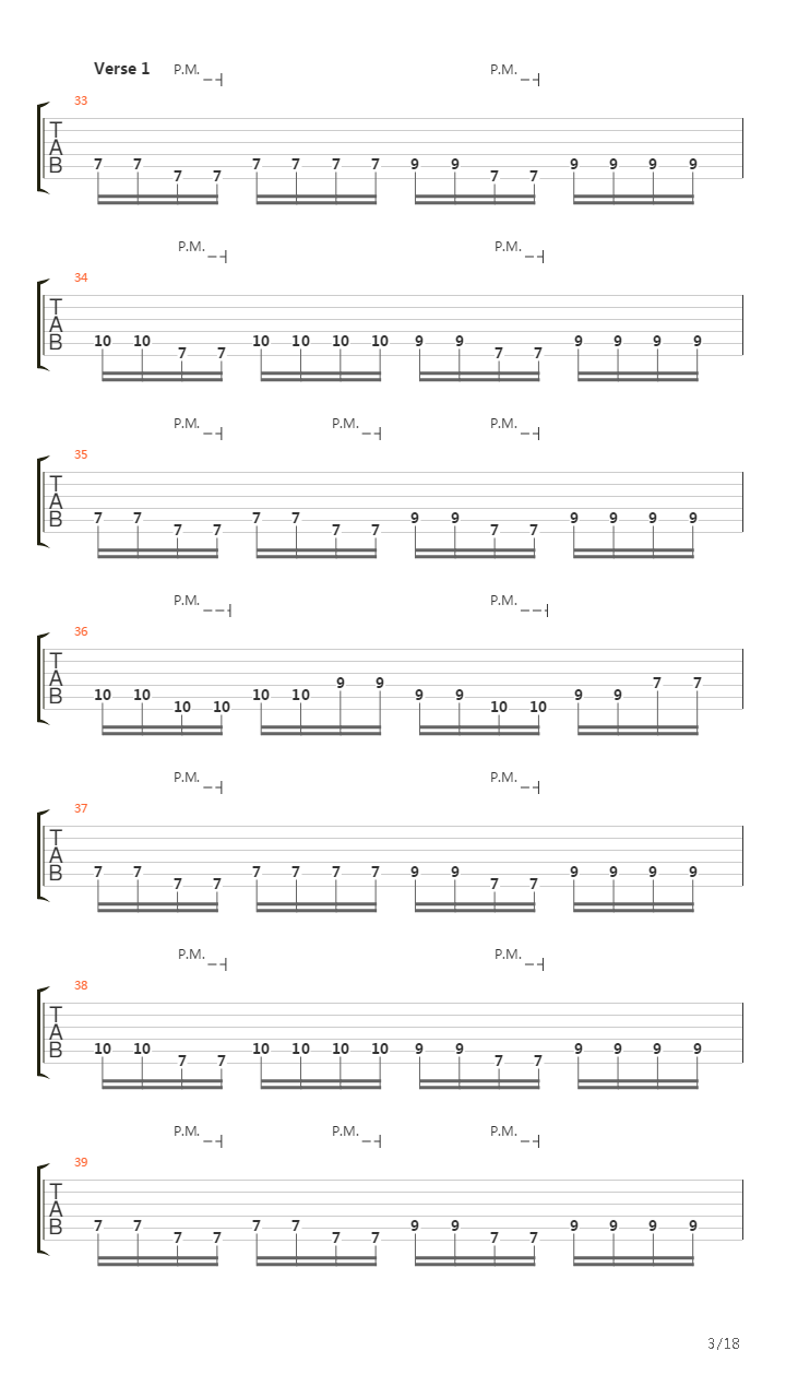 Unsung吉他谱