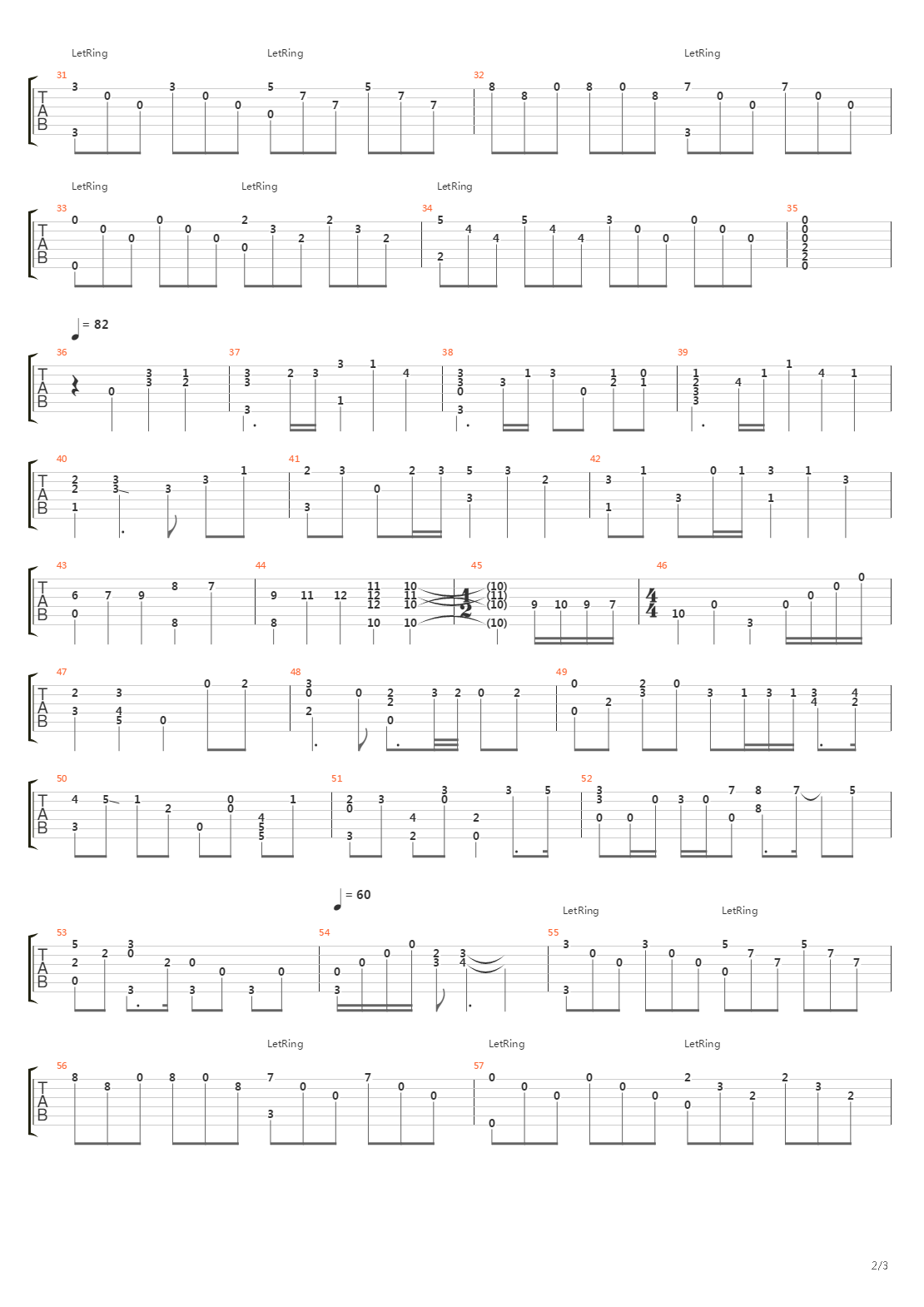 A Journey吉他谱