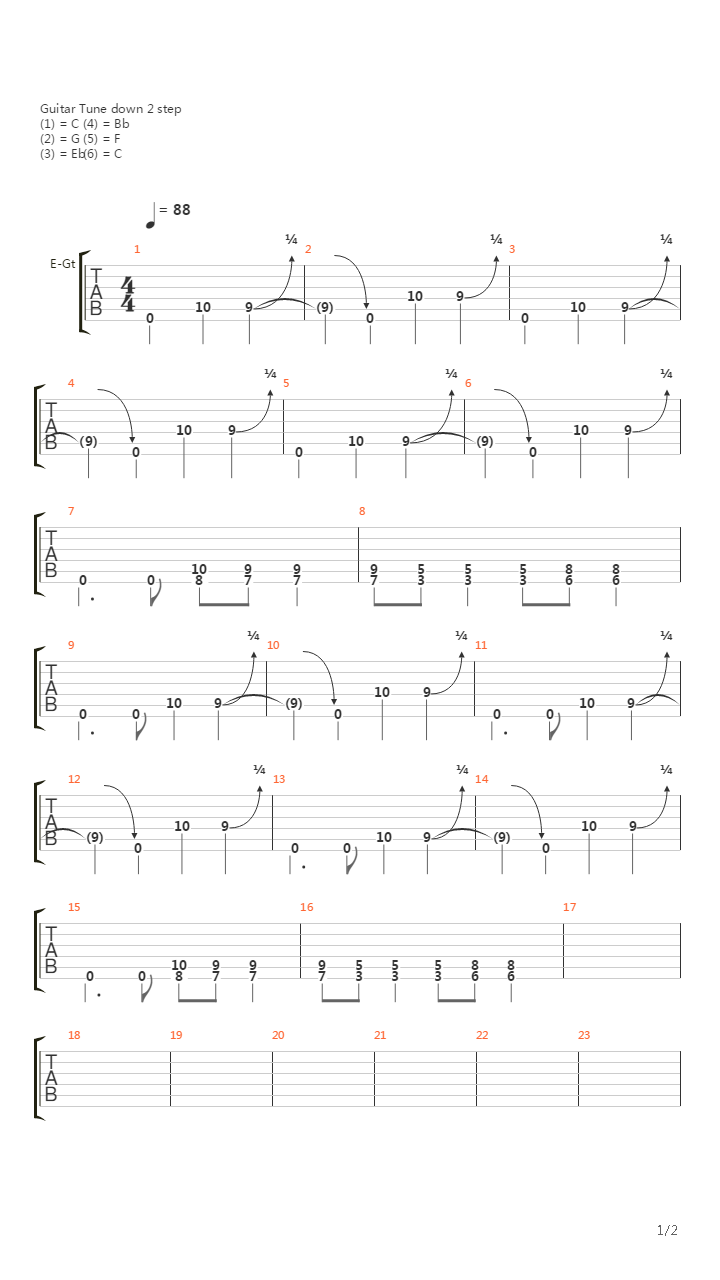 Nephilim吉他谱