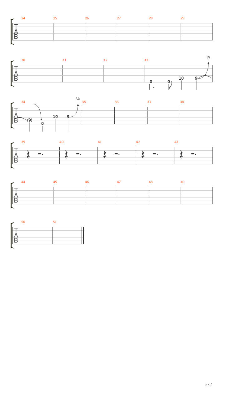 Nephilim吉他谱