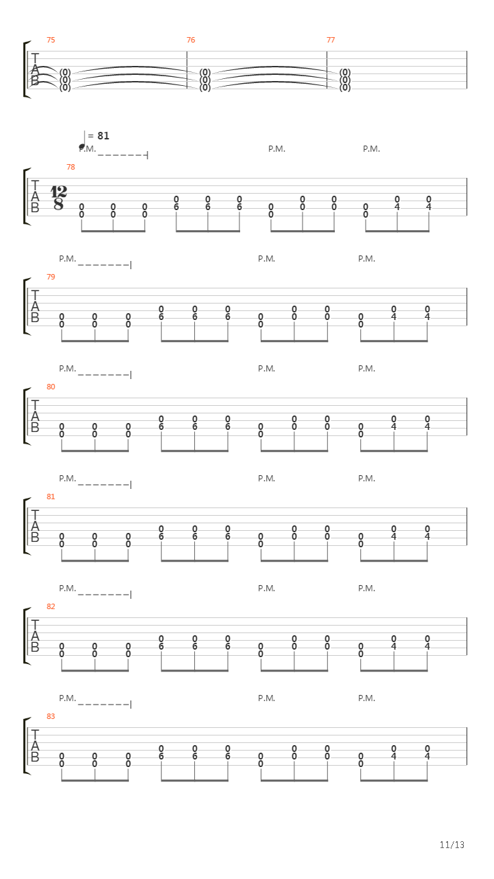 Black Label吉他谱