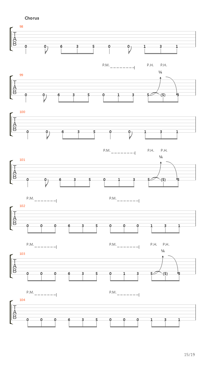 Laid To Rest吉他谱