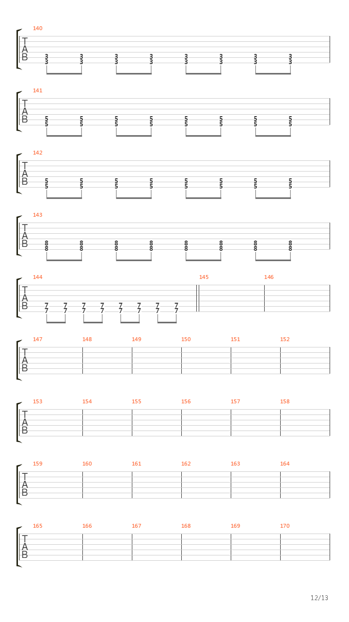 Instrumental Asylum吉他谱