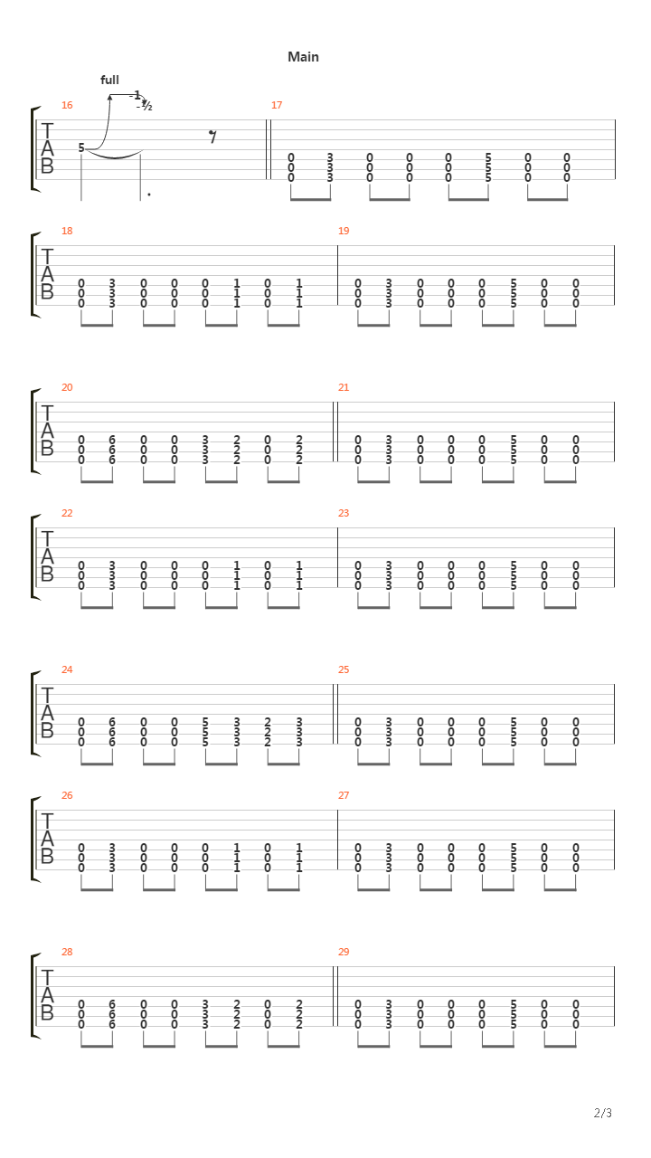 Skills In Pills吉他谱
