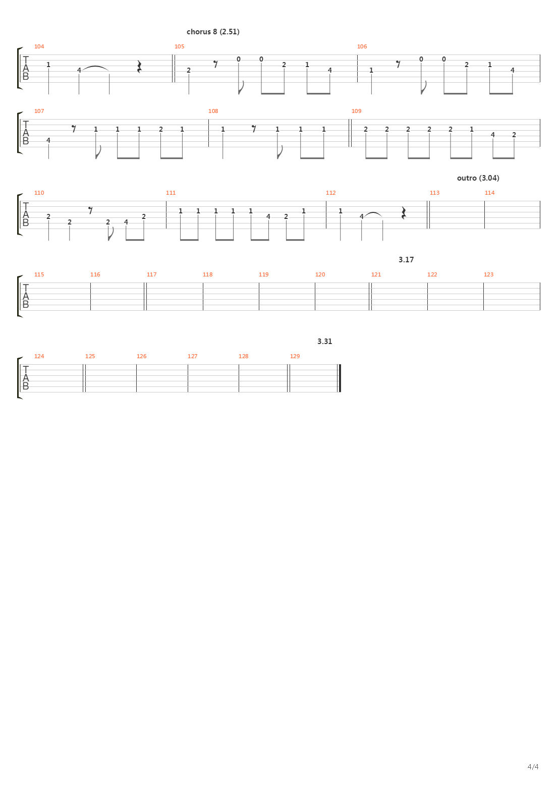 La Guitarra吉他谱