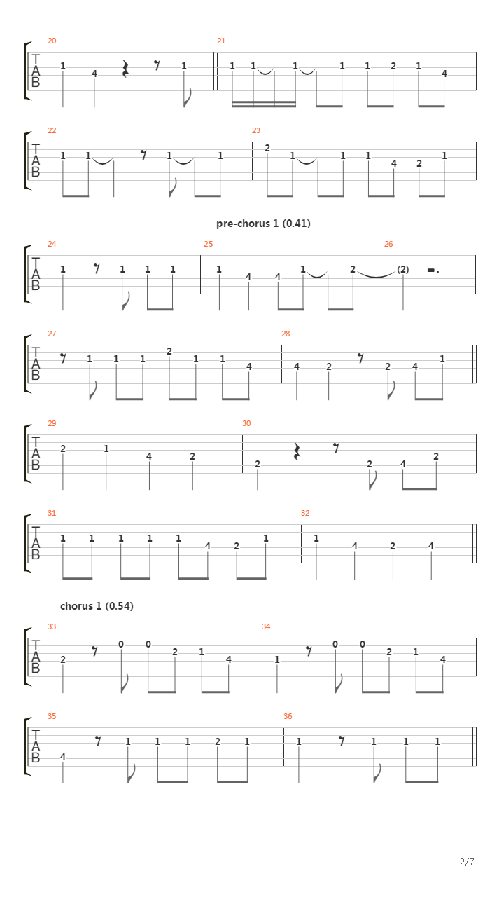 La Guitarra吉他谱