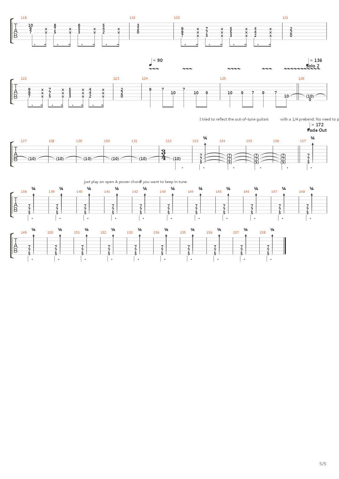 Narita吉他谱