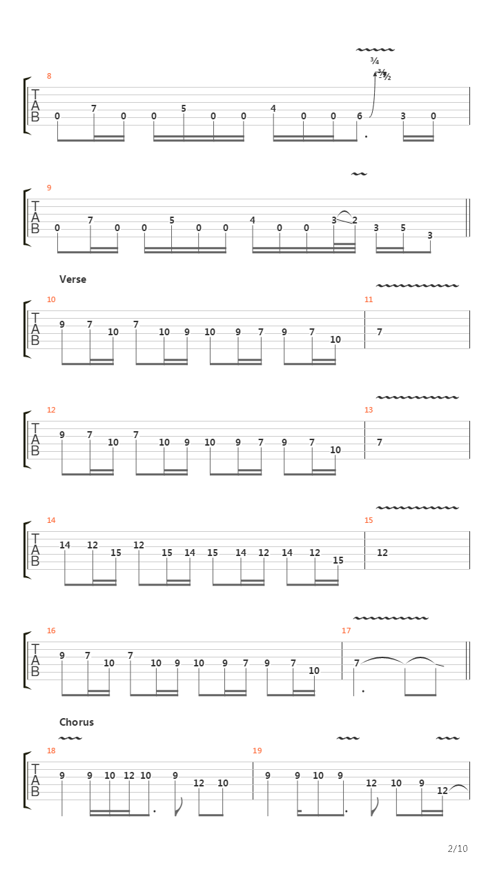 Narita吉他谱