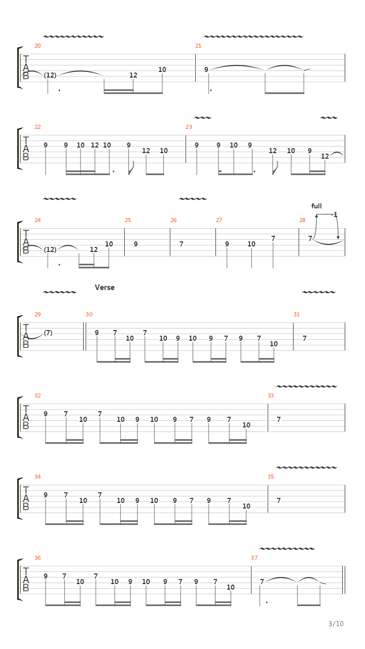 Narita吉他谱