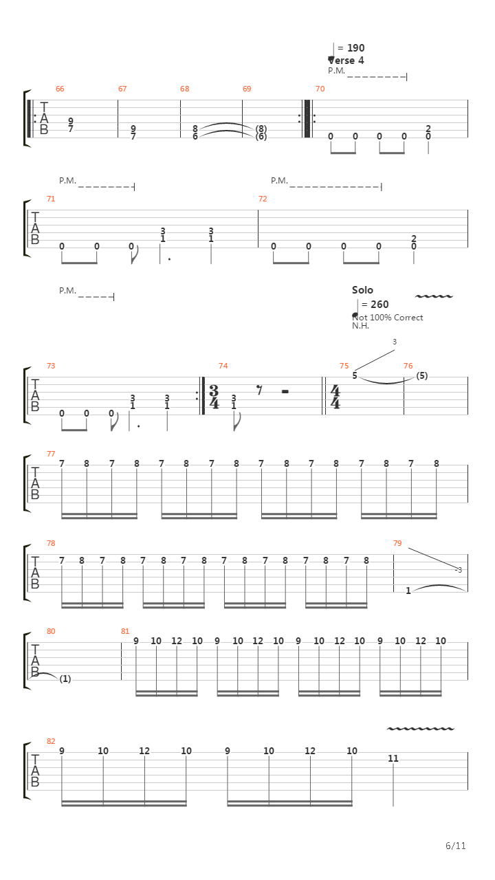 Empire Of The Damned吉他谱