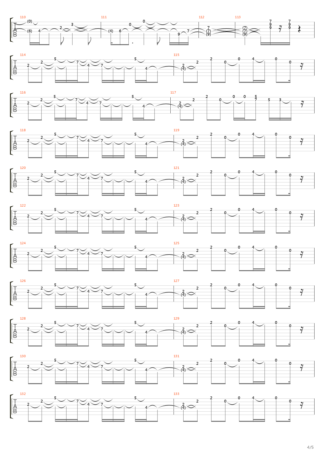 Atrapados En La Red吉他谱