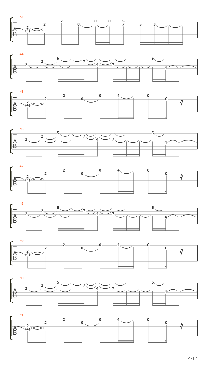 Atrapados En La Red吉他谱