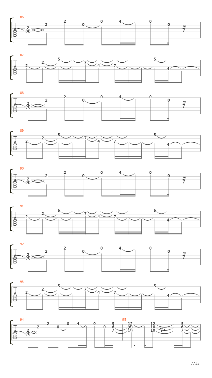 Atrapados En La Red吉他谱