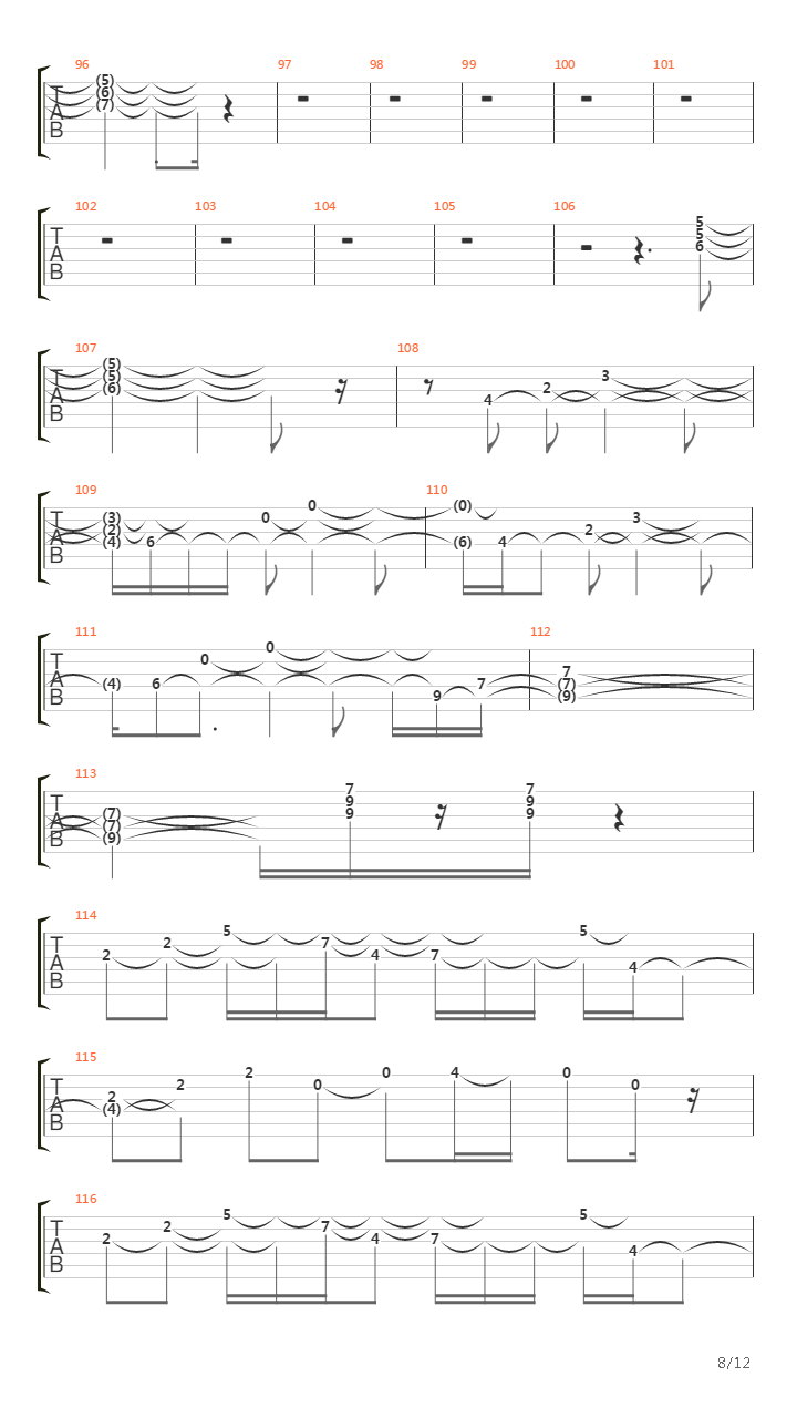 Atrapados En La Red吉他谱