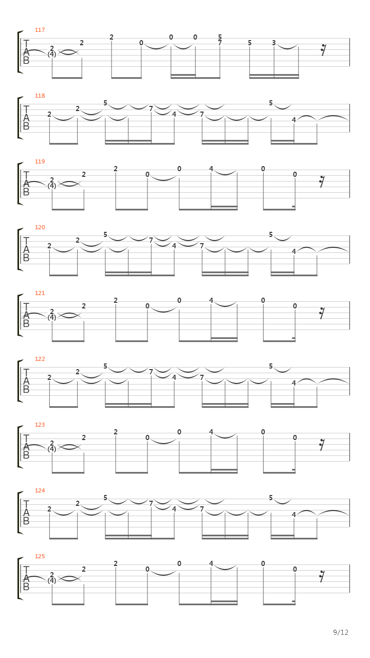Atrapados En La Red吉他谱