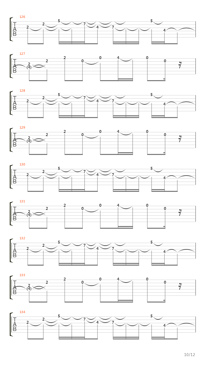 Atrapados En La Red吉他谱