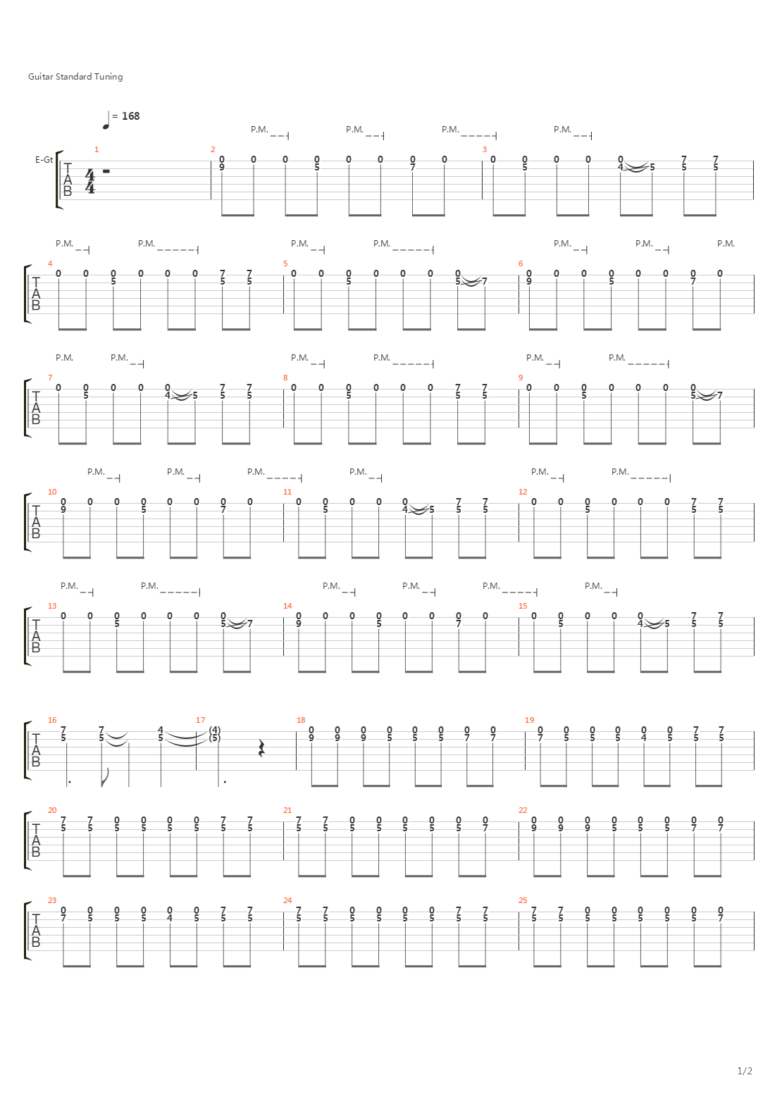 States And Minds吉他谱