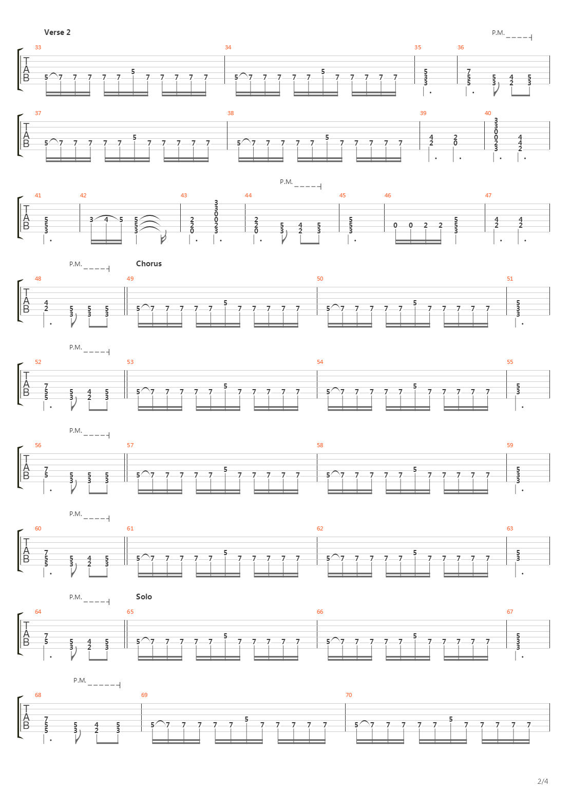 The Fire Still Burns吉他谱