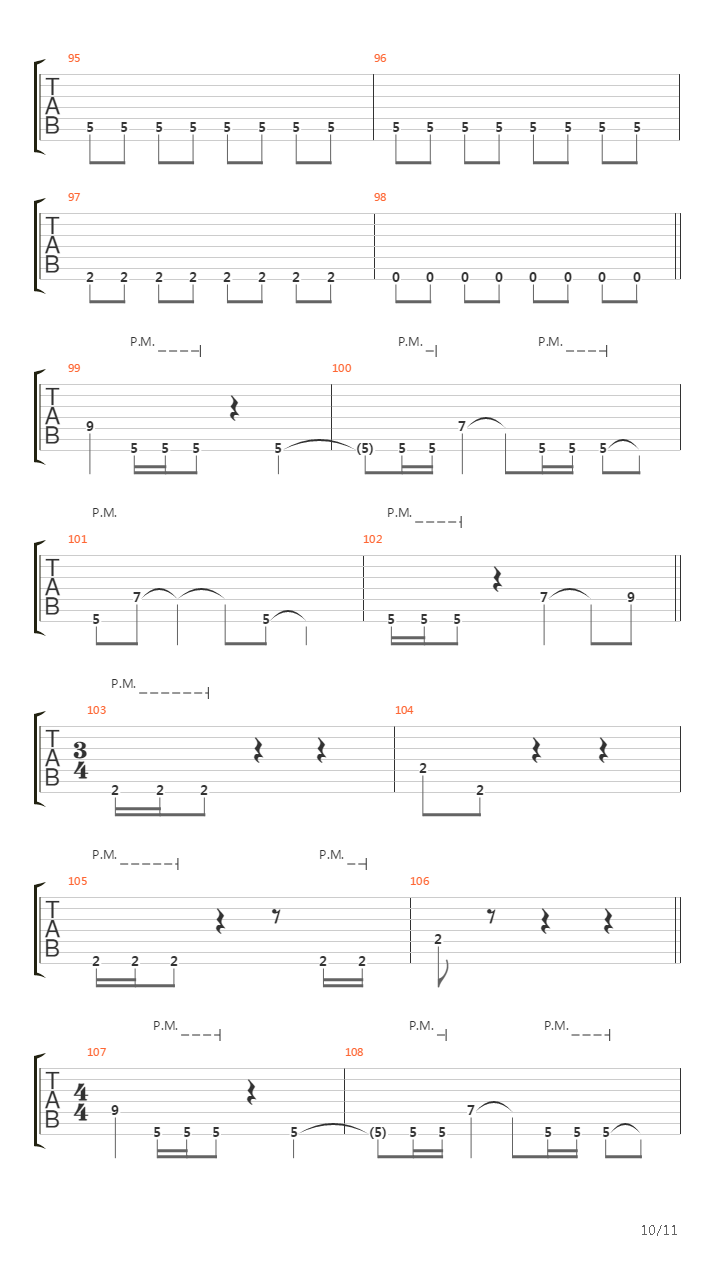 Aeris吉他谱