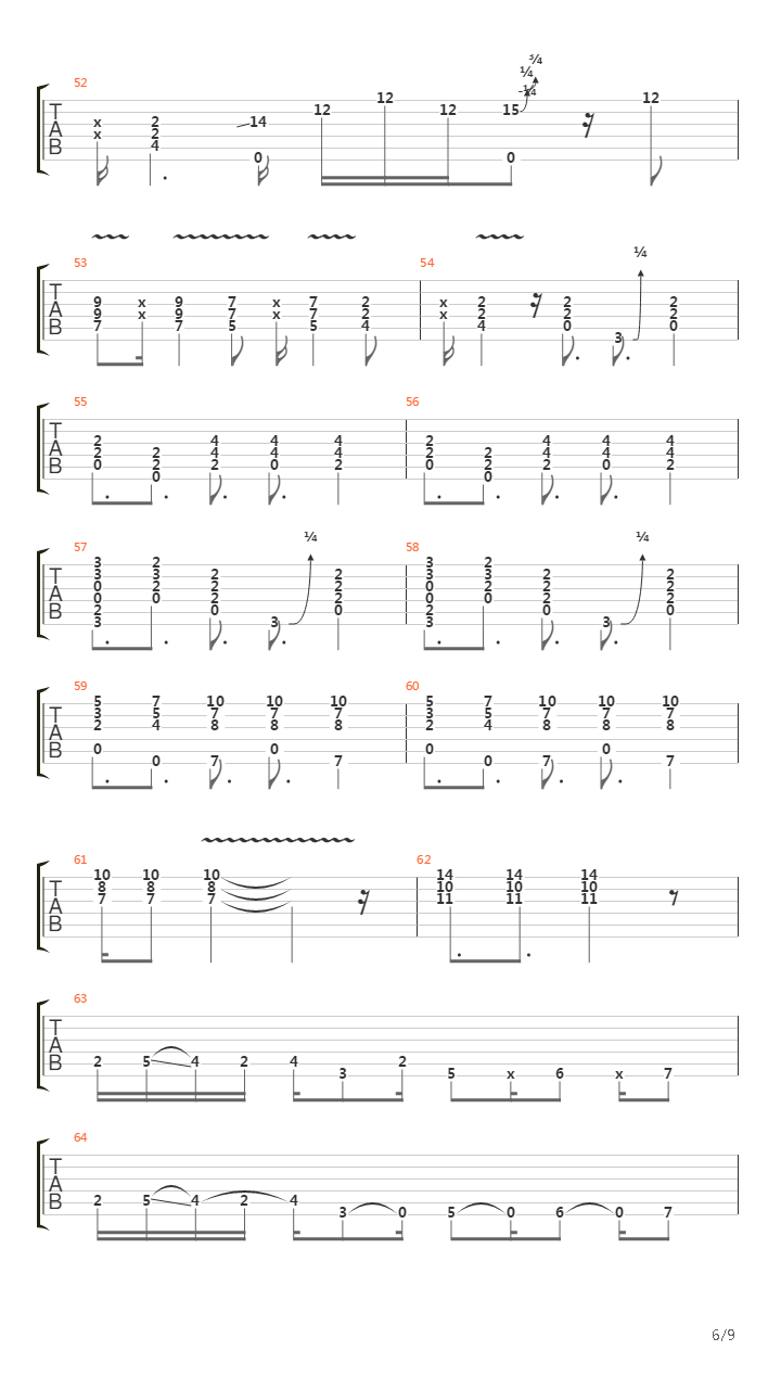 Back in Black (Fingerstyle)吉他谱