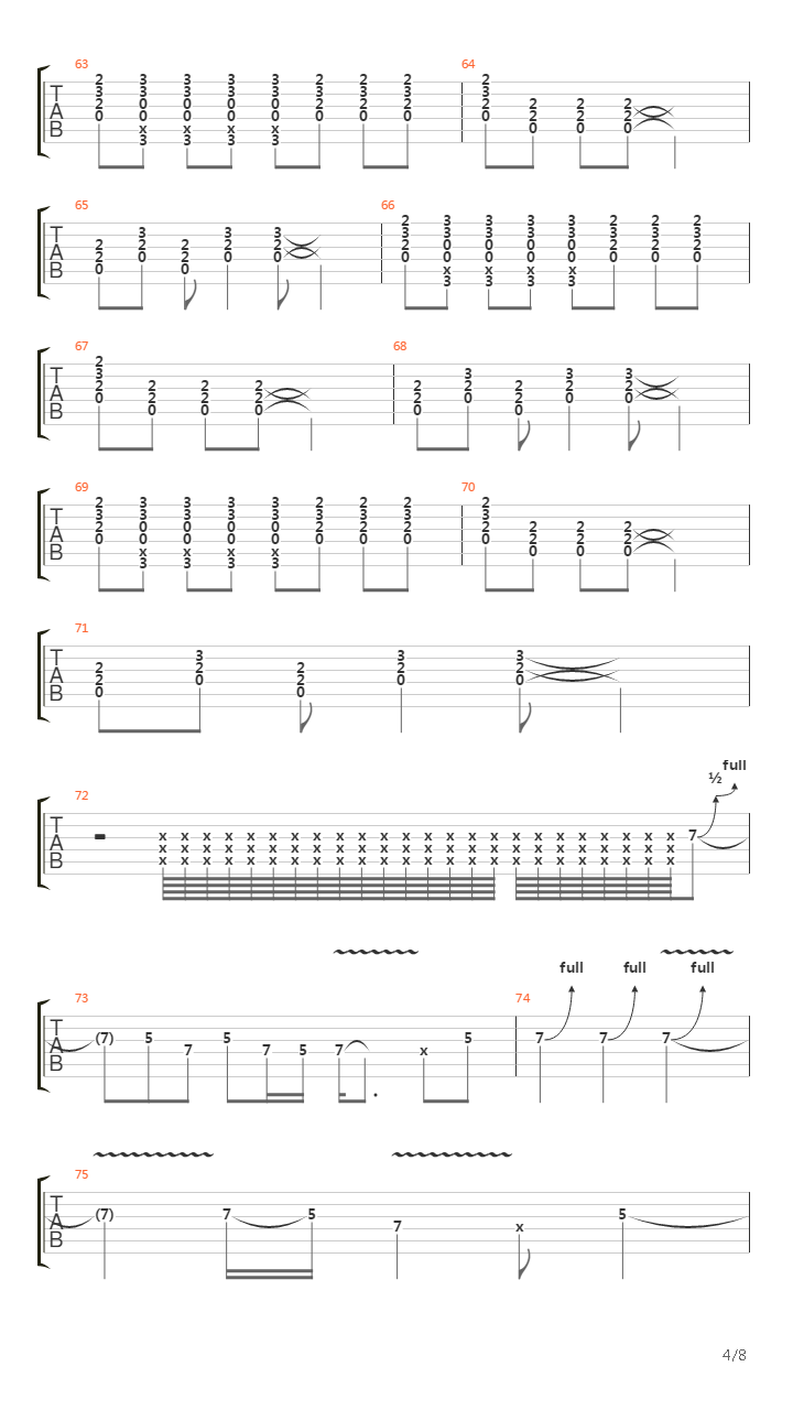 Rock N Roll Train吉他谱