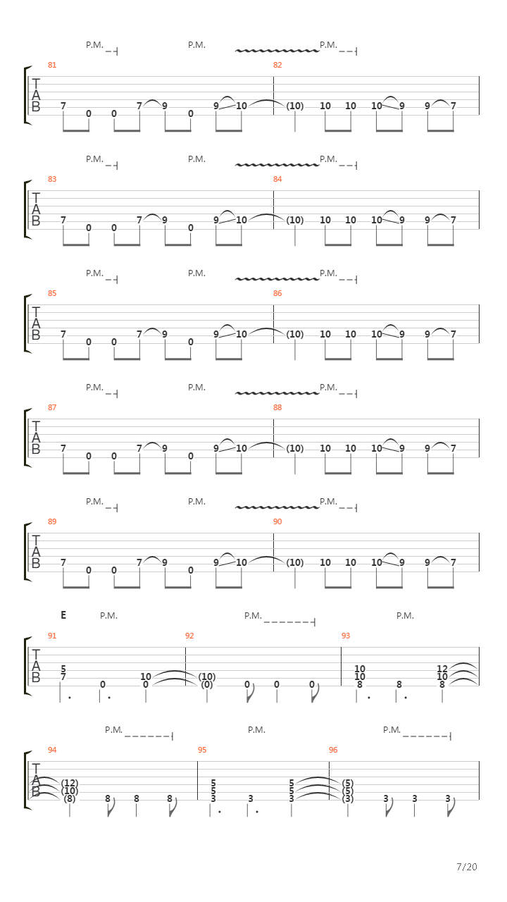 Ophiolatry On A Hemocite Platter吉他谱