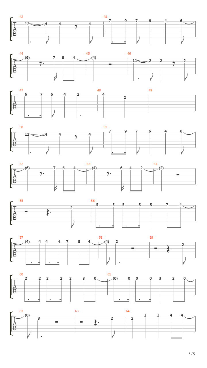 Soli吉他谱