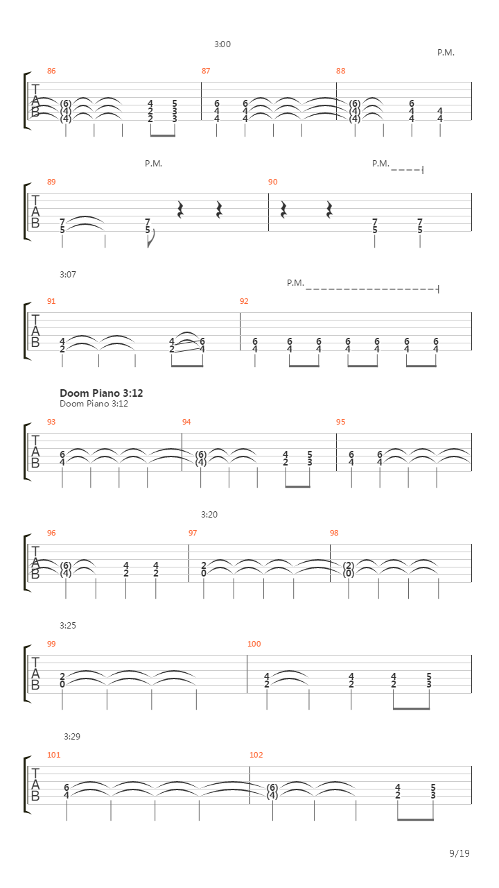 Ribbons Requiem吉他谱