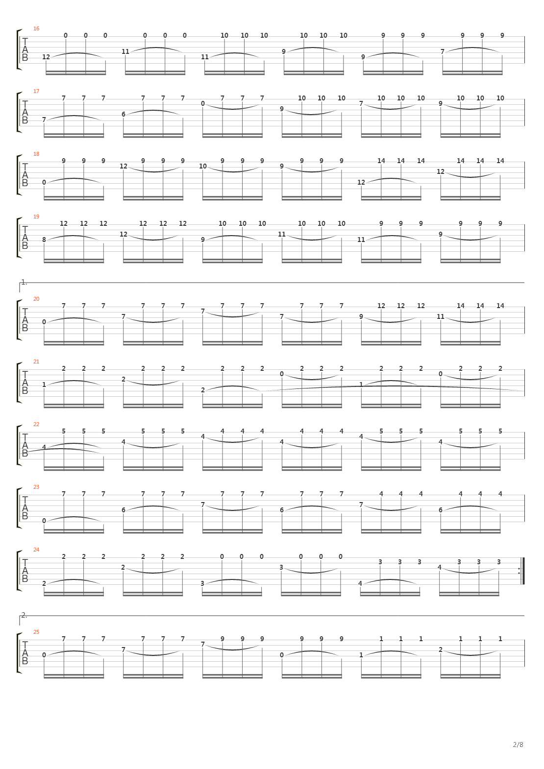 Contemplacion (Vals et Tremolo)吉他谱