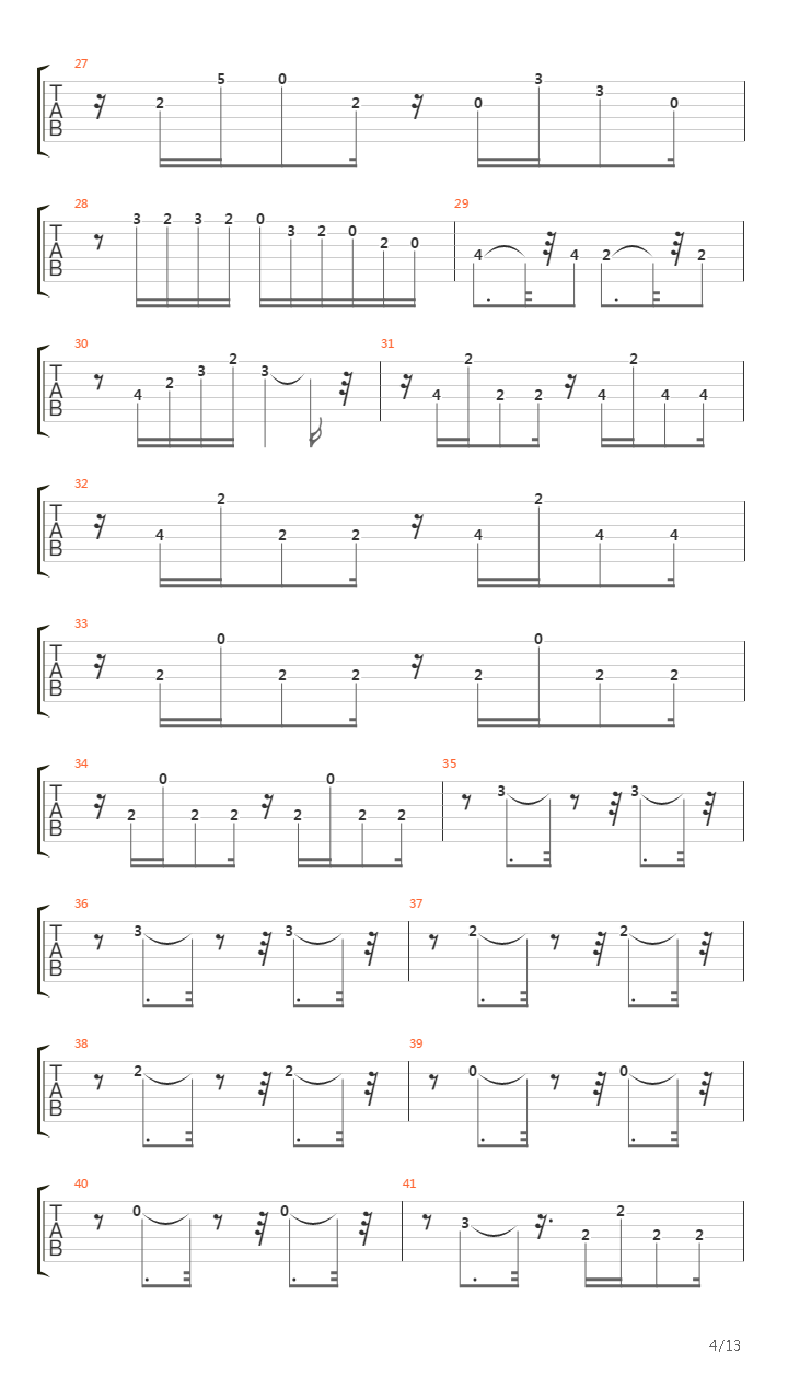 La Catedral - Allegro Solemne吉他谱